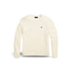 POLO RALPH LAUREN Maglia uomo in lana e cashmere Panna
