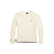 Men's wool and cashmere sweater Cream