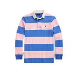POLO RALPH LAUREN Maglia uomo Rugby in cotone Rosa