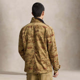 POLO RALPH LAUREN Overshirt uomo in toile Beige