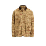 POLO RALPH LAUREN Overshirt uomo in toile Beige