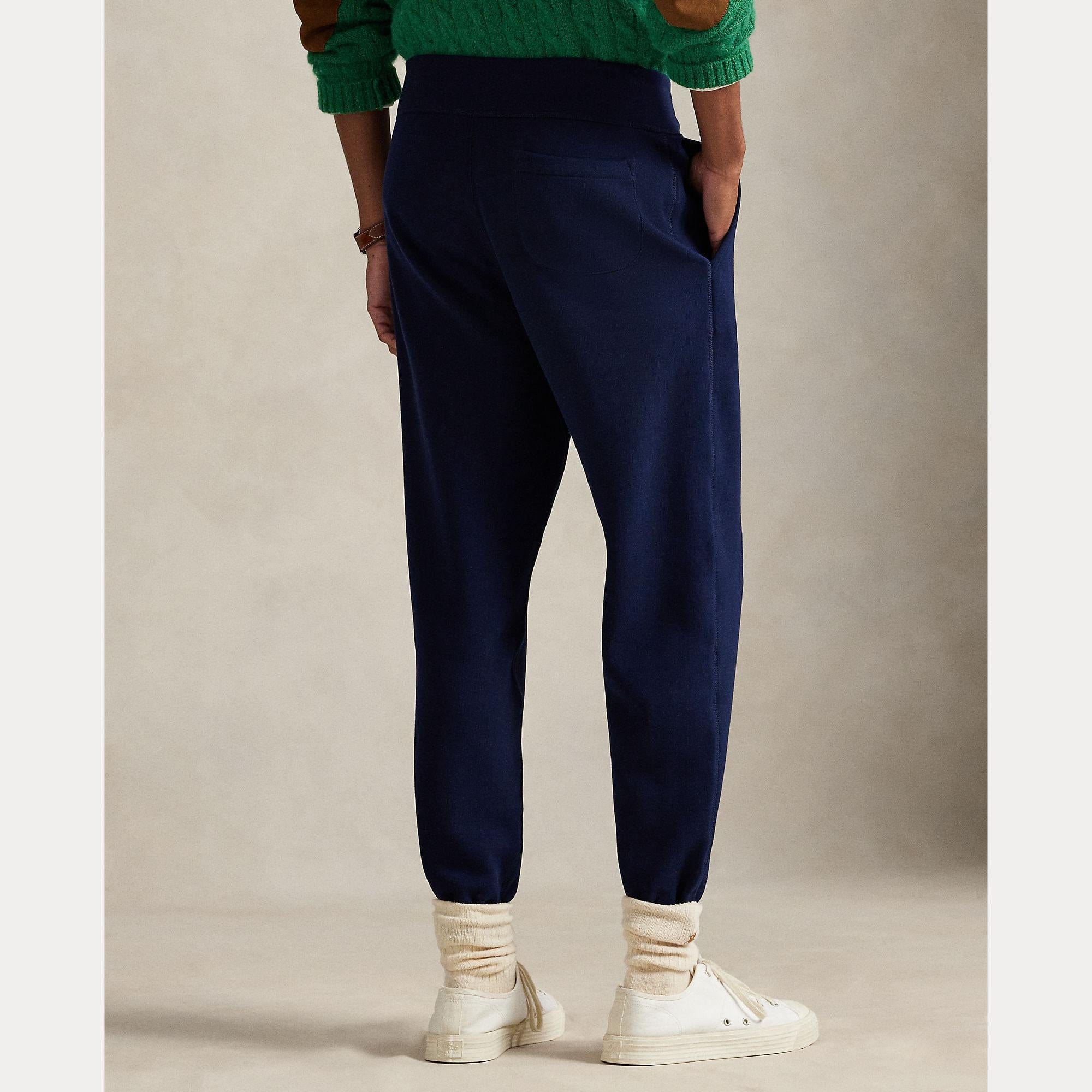 POLO RALPH LAUREN Pantalone uomo Jogging in felpa Blue