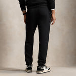 POLO RALPH LAUREN Pantalone uomo Jogging in felpa Nero