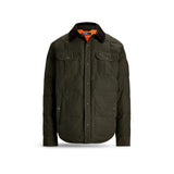 POLO RALPH LAUREN Piumino camicia uomo In pile idrorepellente Verde
