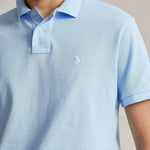 POLO RALPH LAUREN Polo uomo Slim Fit Azzuro