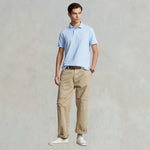 POLO RALPH LAUREN Polo uomo Slim Fit Azzuro