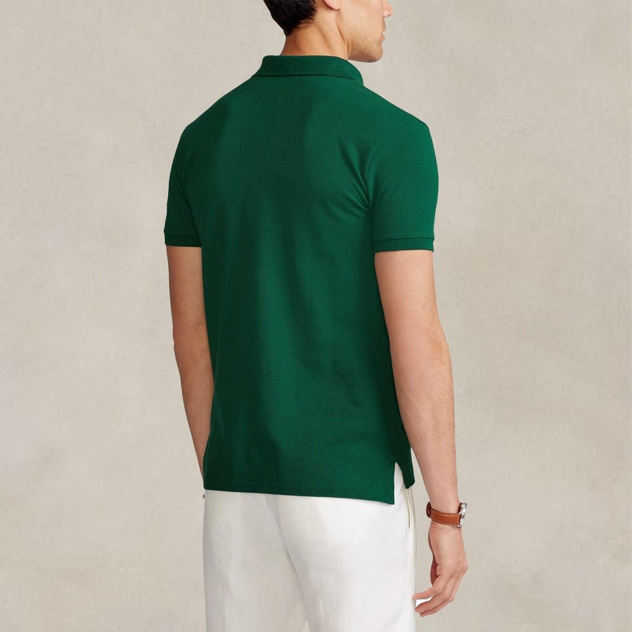 POLO RALPH LAUREN Polo uomo Slim Fit Forest