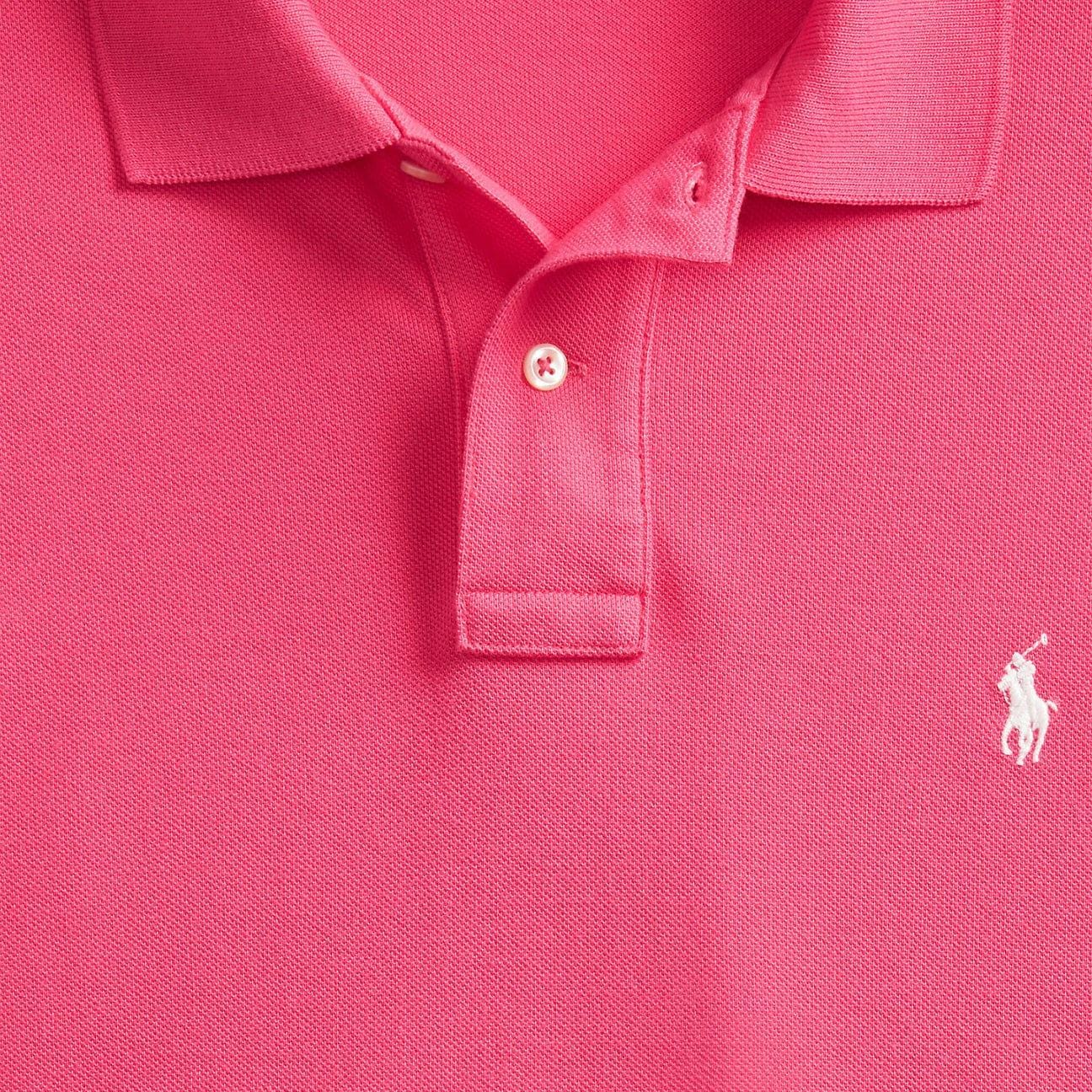 POLO RALPH LAUREN Polo uomo Slim Fit Hot Pink