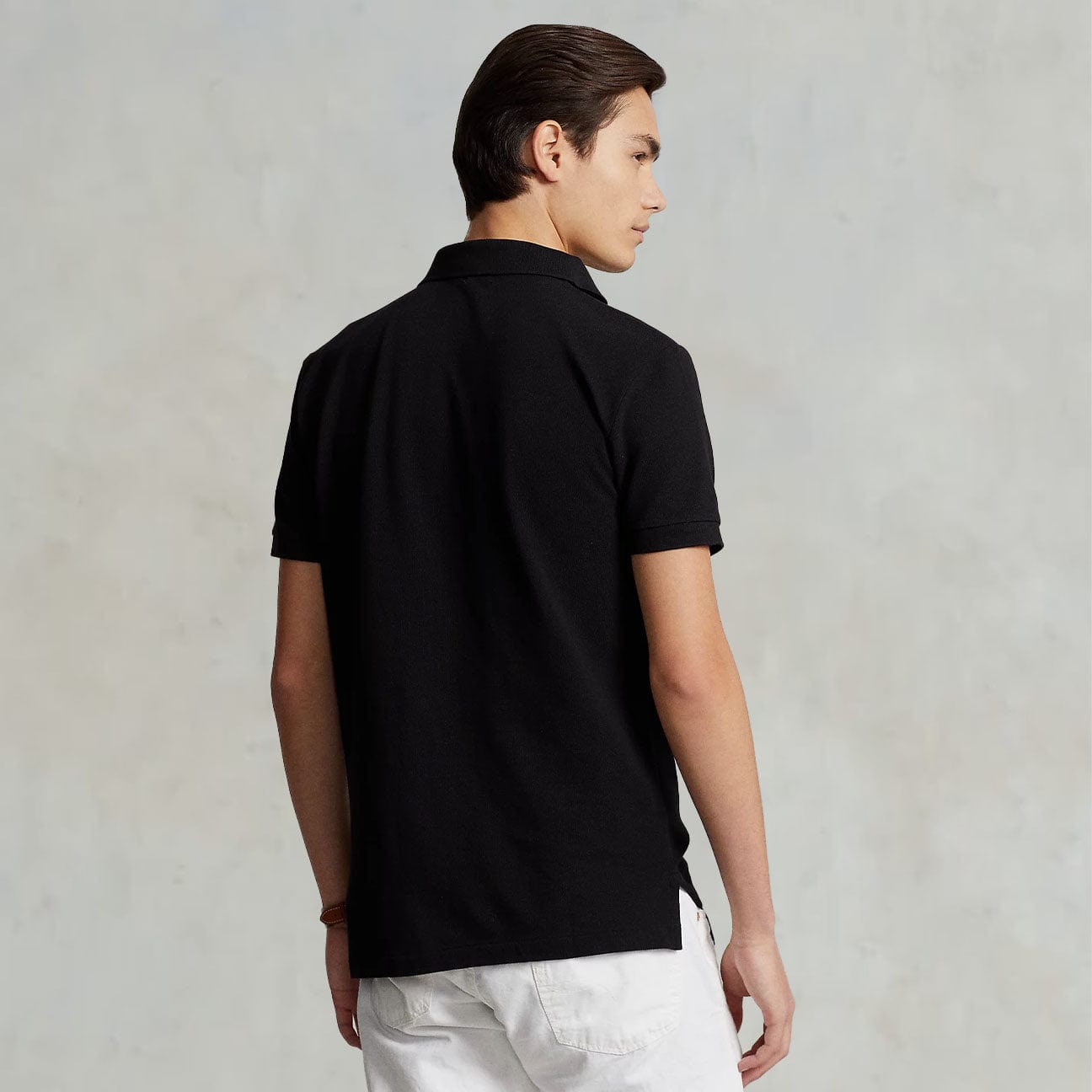POLO RALPH LAUREN Polo uomo  Slim Fit Nero