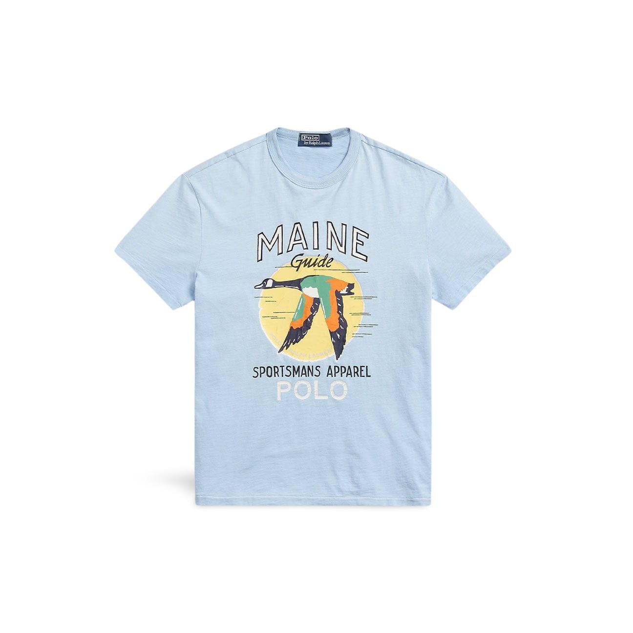 POLO RALPH LAUREN T-Shirt con grafica Azzurro