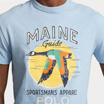 POLO RALPH LAUREN T-Shirt con grafica Azzurro