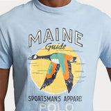 POLO RALPH LAUREN T-Shirt con grafica Azzurro