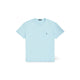 POLO RALPH LAUREN T-Shirt con taschino Azzurro