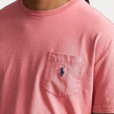 POLO RALPH LAUREN T-Shirt con taschino Rosa
