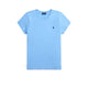 POLO RALPH LAUREN T-Shirt donna Classic Fit  in cotone Azzurro