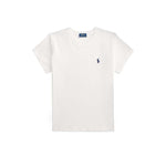 POLO RALPH LAUREN T-Shirt donna Classic Fit  in cotone Bianco