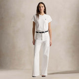 POLO RALPH LAUREN T-Shirt donna Classic Fit  in cotone Bianco