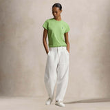 POLO RALPH LAUREN T-Shirt donna Classic Fit  in cotone Lime