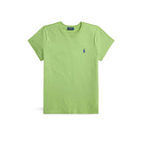 POLO RALPH LAUREN T-Shirt donna Classic Fit  in cotone Lime