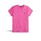 POLO RALPH LAUREN T-Shirt donna Classic Fit  in cotone Rosa Intenso