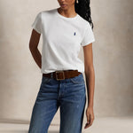 POLO RALPH LAUREN T-Shirt donna in cotone Bianco
