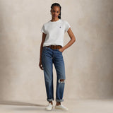 POLO RALPH LAUREN T-Shirt donna in cotone Bianco