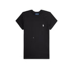 POLO RALPH LAUREN T-Shirt donna in cotone Nero