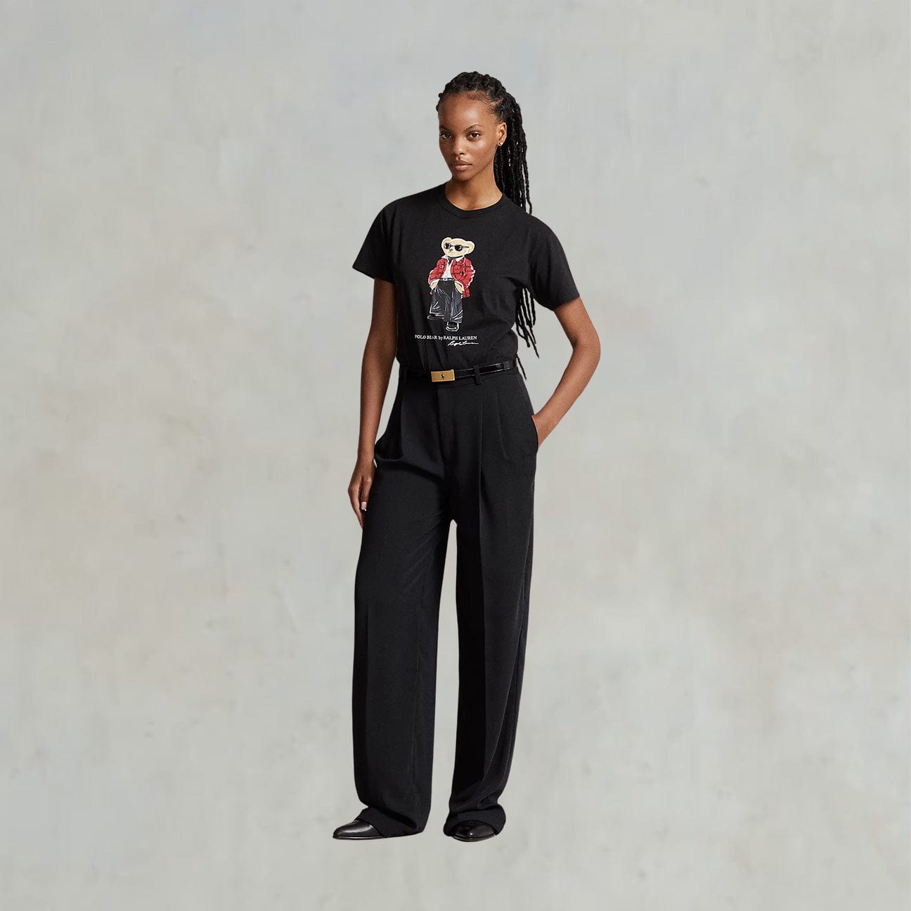 POLO RALPH LAUREN T-Shirt Polo Bear Nero