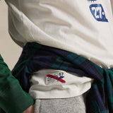 POLO RALPH LAUREN T-Shirt uomo con grafica Bianco e Verde