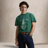 POLO RALPH LAUREN T-Shirt uomo con grafica Verde