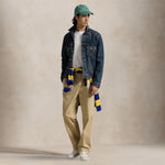 POLO RALPH LAUREN T-Shirt uomo Custom Slim-Fit Bianco