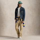 POLO RALPH LAUREN T-Shirt uomo Custom Slim-Fit Bianco