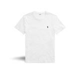POLO RALPH LAUREN T-Shirt uomo Custom Slim-Fit Bianco