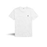 POLO RALPH LAUREN T-Shirt uomo Custom Slim-Fit Bianco