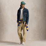 POLO RALPH LAUREN T-Shirt uomo Custom Slim-Fit Bianco
