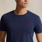 POLO RALPH LAUREN T-Shirt uomo Custom Slim-Fit Blue