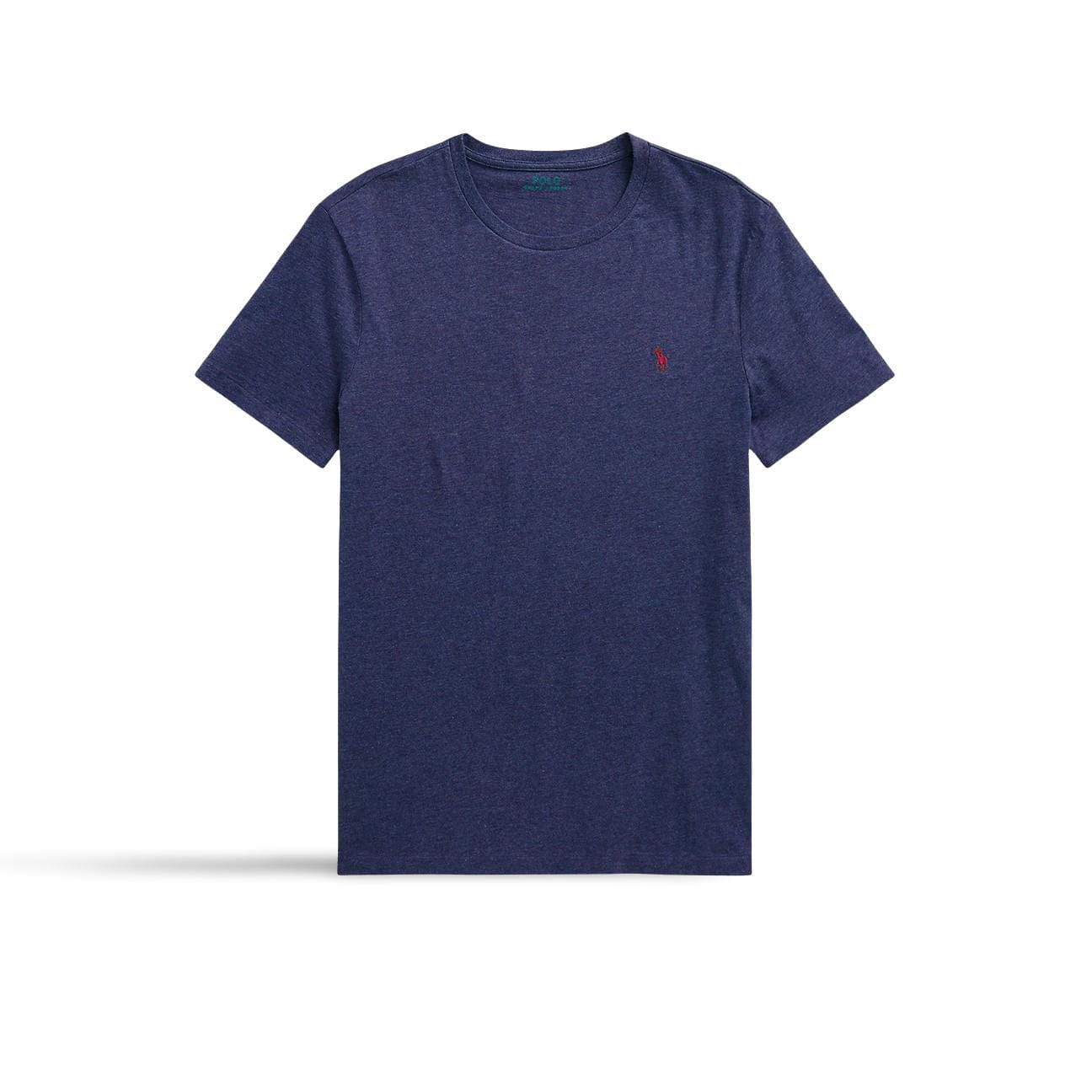 POLO RALPH LAUREN T-Shirt uomo Custom Slim-Fit Blue