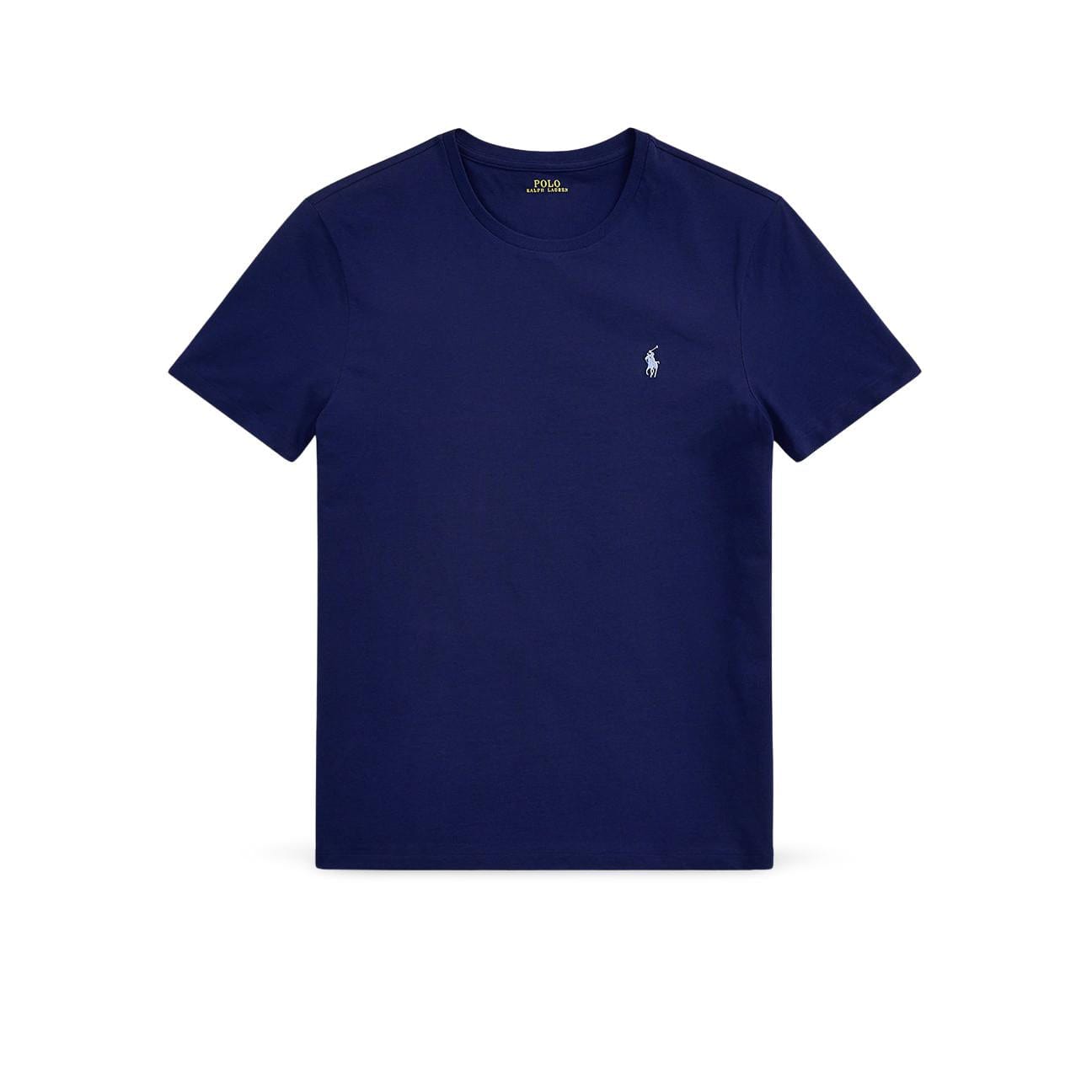 POLO RALPH LAUREN T-Shirt uomo Custom Slim-Fit Blue