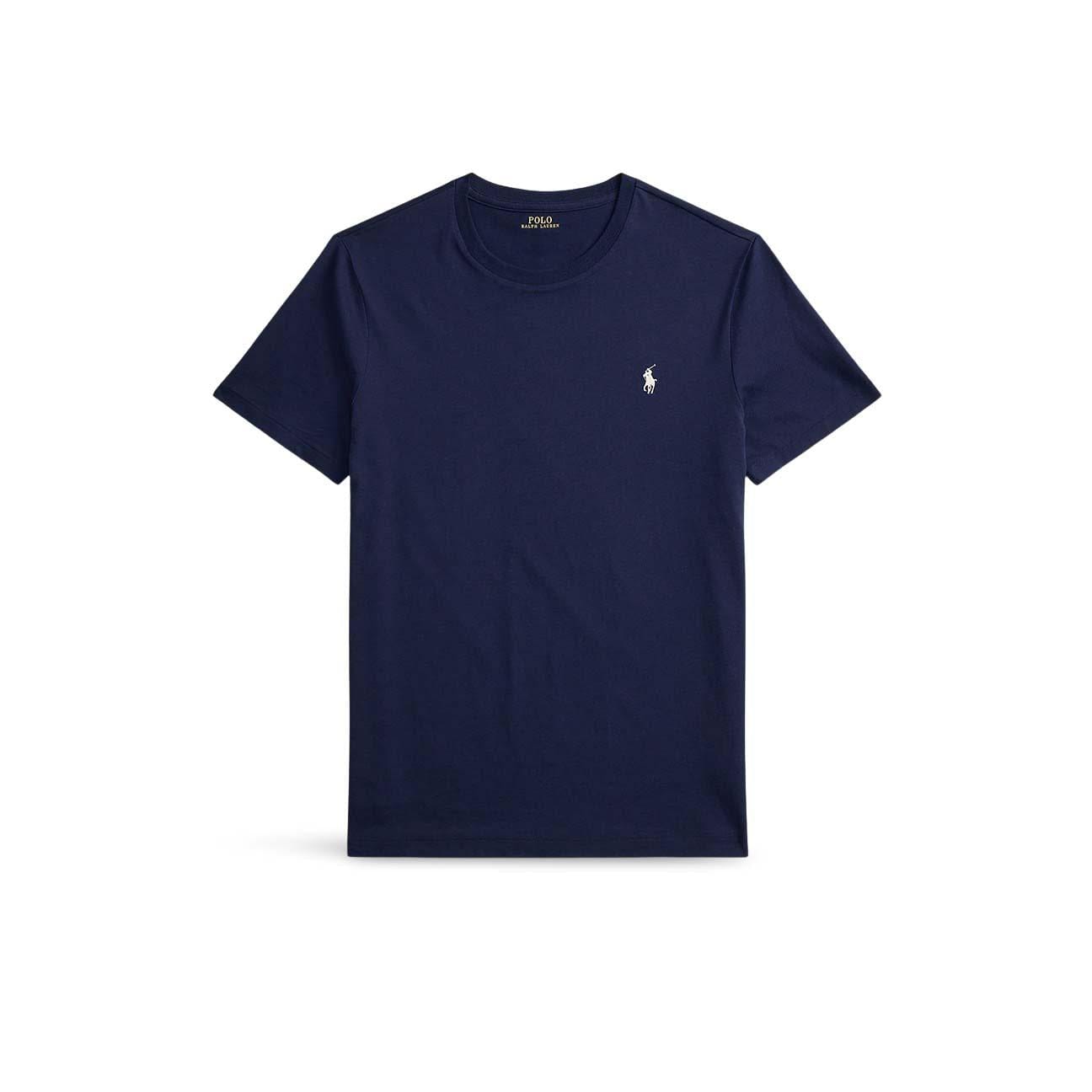 POLO RALPH LAUREN T-Shirt uomo Custom Slim Fit Blue
