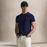 POLO RALPH LAUREN T-Shirt uomo Custom Slim Fit Blue
