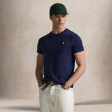 POLO RALPH LAUREN T-Shirt uomo Custom Slim Fit Blue