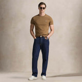 POLO RALPH LAUREN T-Shirt uomo Custom Slim Fit Brown