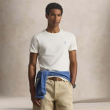 POLO RALPH LAUREN T-Shirt uomo Custom Slim Fit Cream