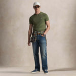 POLO RALPH LAUREN T-Shirt uomo Custom Slim Fit Green