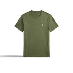 POLO RALPH LAUREN T-Shirt uomo Custom Slim Fit Green