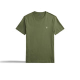 POLO RALPH LAUREN T-Shirt uomo Custom Slim Fit Green