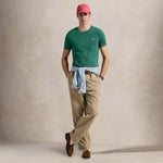 POLO RALPH LAUREN T-Shirt uomo Custom Slim Fit Green