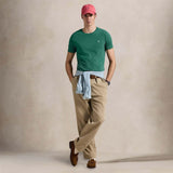 POLO RALPH LAUREN T-Shirt uomo Custom Slim Fit Green