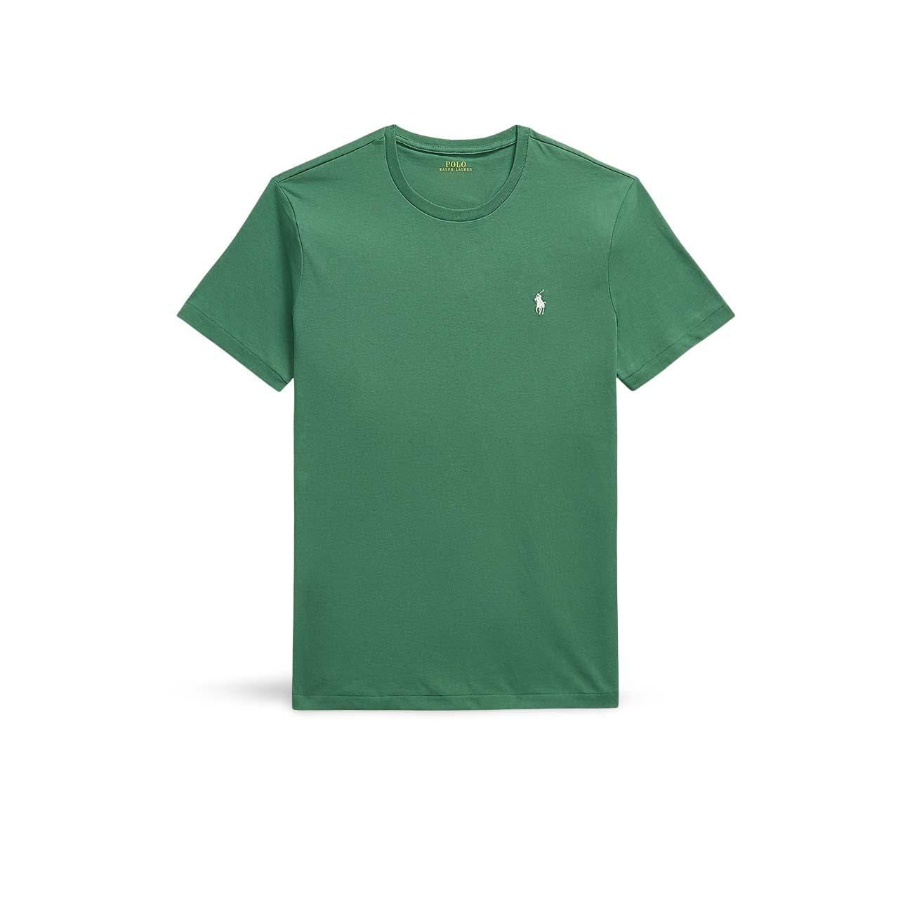 POLO RALPH LAUREN T-Shirt uomo Custom Slim Fit Green