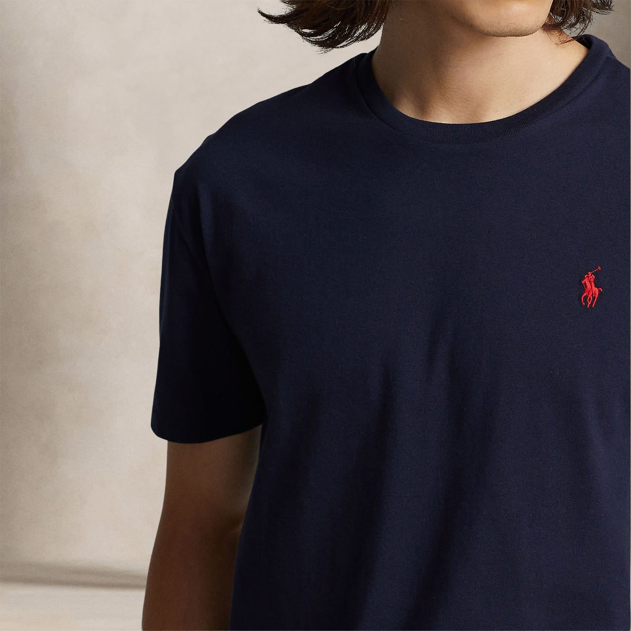 POLO RALPH LAUREN T-Shirt uomo Custom Slim-Fit Ink